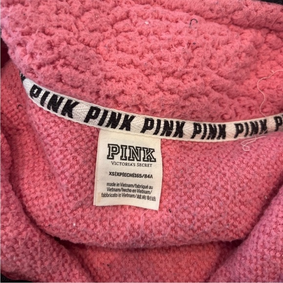 VICTORIA SECRET/PINK Sherpa half zip pullover - Picture 5 of 7